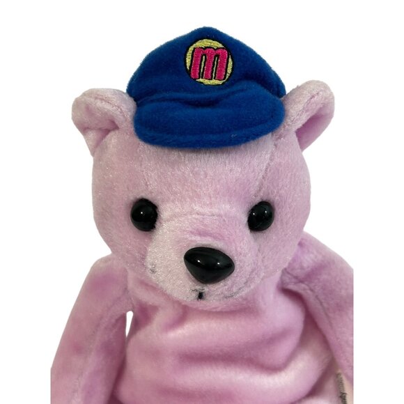 Mandy Moore Vintage Bear #2 Beanbag Plush Stuffed Animal Toy 2000 Handmade 3+ - Picture 3 of 12